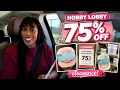 HURRY 75 OFF CLEARANCE AT HOBBY LOBBY DECOR MORE