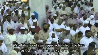 تلاوة خاشعة و مؤثرة للشيخ ماهر المعيقلي وتبليغ الشيخ فاروق حضراوي شفاه الله 1436 هـ 