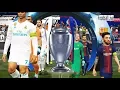PES 2018 | Final UEFA Champions League | Small players Barcelona vs HULK players Real Madrid