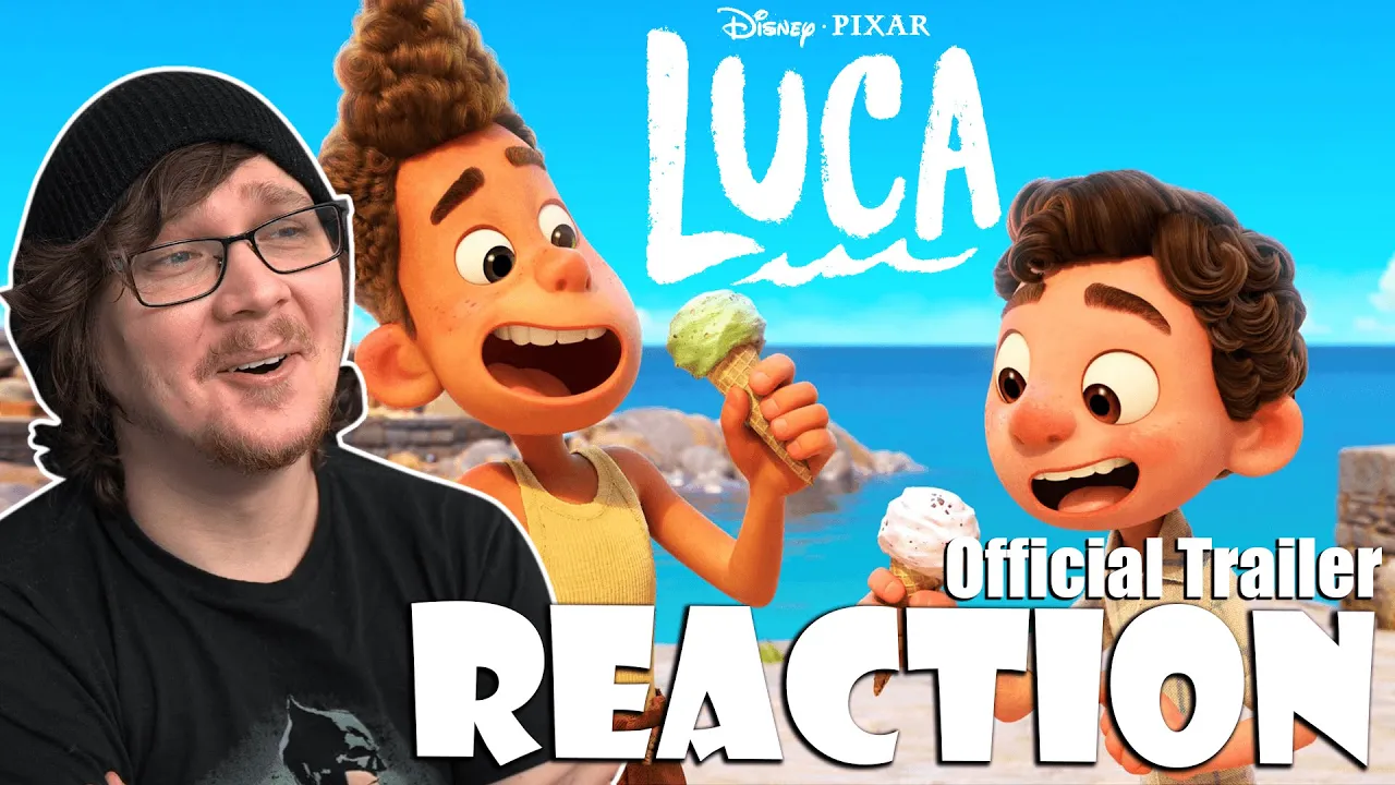 LUCA - Official Trailer Reaction! Disney/Pixar | Disney+ | Trailer #2