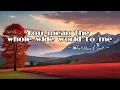 Download Lagu You Mean the Whole Wide World to Me - Christina Perri Lyrics