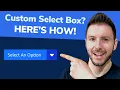 Style Select Element Using Only CSS Custom Select Box