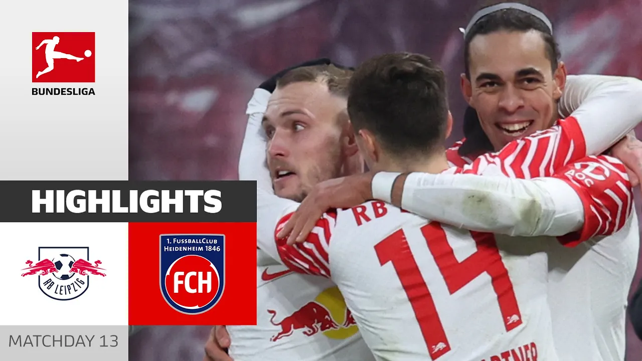 Close Home Win | RB Leipzig - 1. FC Heidenheim 2-1 ...
