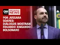 Download Lagu Diálogos mostram xingamento de Eduardo a Bolsonaro | CNN PRIME TIME