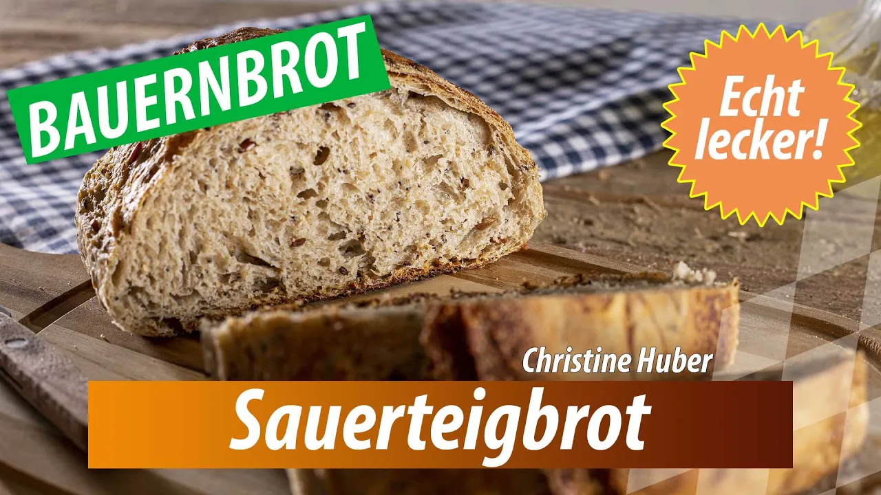 Roggenbrot - wie vom Bäcker - Brot backen leicht gemacht Ihr wolltet schon immer euer eigenes Roggen. 