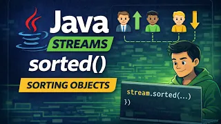 Java Stream sorted Method Sort Numbers Strings Objects Java Interview