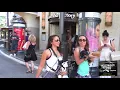 Vida Guerra talks about if she still does s while shopping at The Grove in Hollywood
