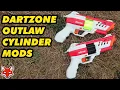 3DPrinted Mod Cylinder for DartrZone OutLaw