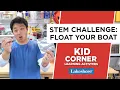 STEM Challenge Float Your Boat