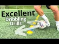 6 Simple Cone Weave Dribbling Drills for Beginners