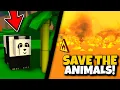 Saving ENDANGERED Animals In This AMAZING And UNIQUE Simulator Endangered World Roblox