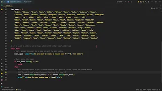 Random Name Generator Project using Python Python Coding Project Tutorial