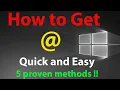 How to Get With keyboard