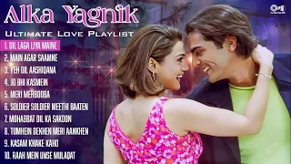 Alka Yagnik Superhit Songs | 90s Evergreen Hindi Songs | 90s Best Bollywood Songs | Audio Jukebox