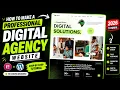 Build a Modern Responsive DIGITAL AGENCY WEBSITE using ELEMENTOR Wordpress Elementor Tutorial 2026