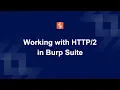 Working with in Burp Suite