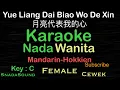Download Lagu YE LIANG DAI BIAO WO DE XIN-月亮代表我的心-Mandarin/Hokkien-Teresa teng|KARAOKE WANITA​⁠-Female-@UcokkuYasir