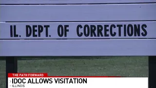 IDOC allows visitations again with restrictions