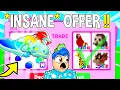 Trading My MEGA FROST DRAGON In Adopt Me Roblox Adopt Me Trading Proof RICH FLEX BATTLE