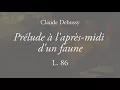 Prélude à l'après-midi d'un faune - Debussy (Score)