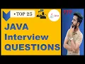 Top 25 Java Interview Questions Top Core Java Interview Questions for Freshers Company Questions