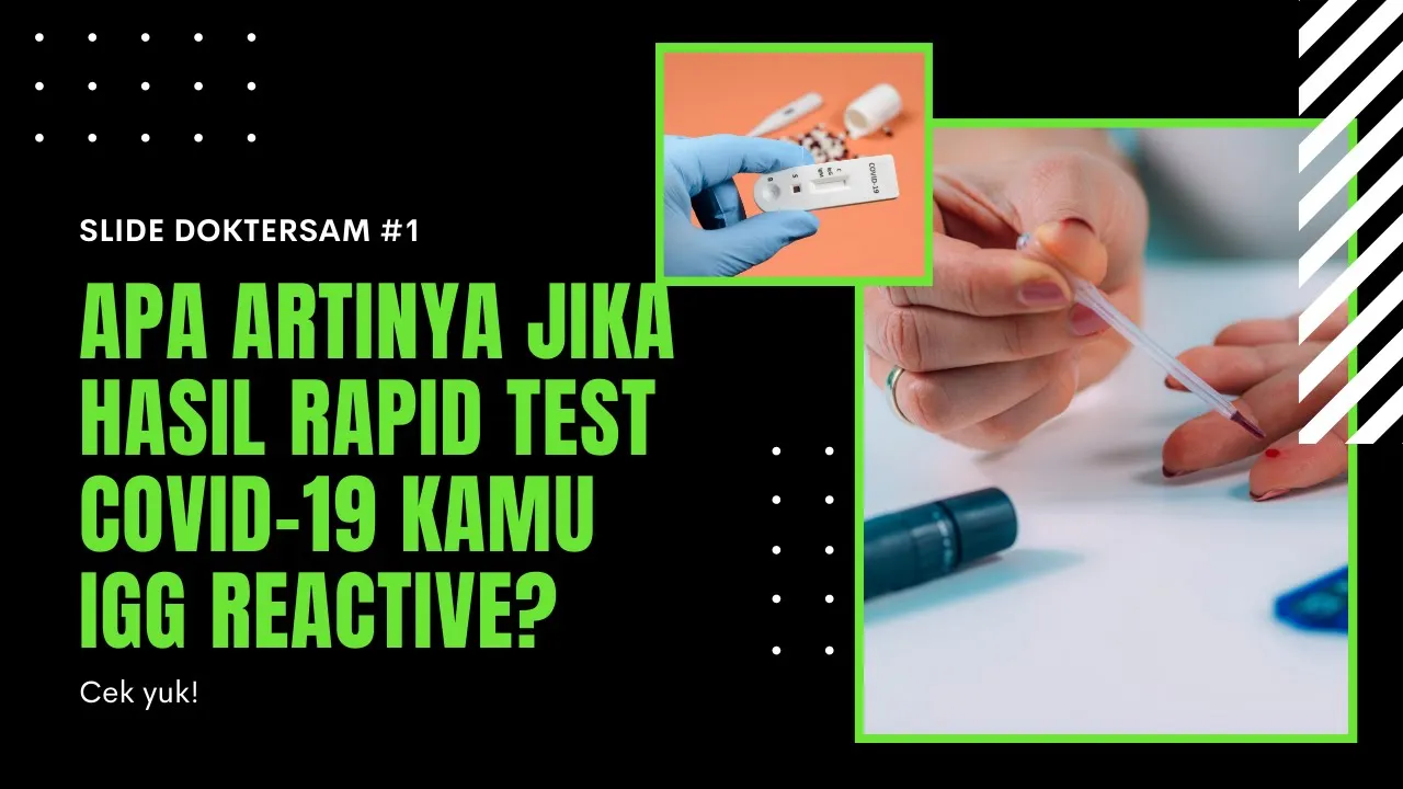 Cara membaca hasil RAPID TEST ANTIGEN / RAPID SWAB TEST. 