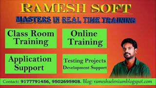 Rameshsoft Control Statements in Java Part-3