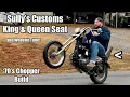 Sully s Seat Install and Wheelies - 70 s Chopper Build Part 9