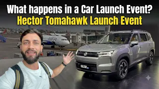 Vlog | What happens in a Car Launch Event ? MG Tomahawk Launch Event in Mumbai | Mechanical Jugadu