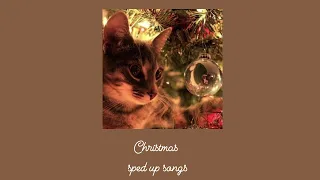 🎁Christmas sped up songs 🎄