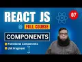 React JS Tutorial Functional Components Explained for Beginners React Components Guide