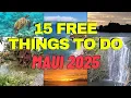 Maui Hawaii - 15 FREE Things to Do Budget Friendly Activities for Your Next Trip