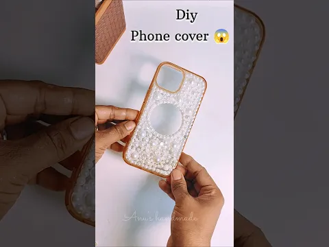 Diy Asthetic Pearl Phone Cover !😱#shorts #diy #howto #diycrafts #ytshorts #viralvideo #viralshorts