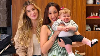 VLOGÃO: visitando a Niina, casa de madeira e festa em família