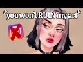 How to upload your art in HIGH QUALITY on Instagram VERTICAL FEED