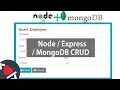 Complete Node js Express MongoDB CRUD