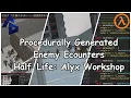 Implementing Procedurally Generated Enemy Squads in Half-Life Alyx Workshop Tools using Lua Scripts