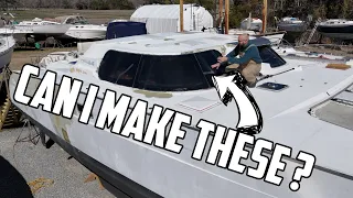 ⛵️ Can I make new windows for our hurricane-damaged catamaran? Ep 669