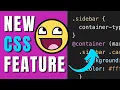 New CSS Feature CSS Container Queries