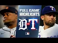 TIGERS vs RANGERS Full Game Highlights July 2 2026 MLB Season