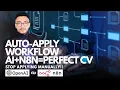 Auto-apply Automated CV for Job Applications with N8N Build Workflow for Job Hunters-Step by Step