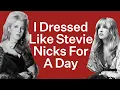 I Tried Styling Stevie Nicks WITCHCORE Outfits For A Day Bustle