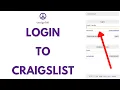 Craigslist Login 2026 Craigslist Sign in Craigslist com Login