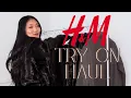 H M NEW IN COAT JACKET TRY ON HAUL PETITE FASHION