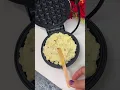 Boiled potato waffle