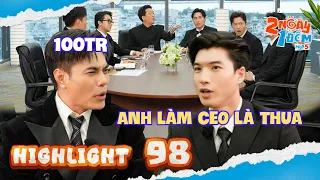 Highlight Tập 98: Diễm chi tiền khủng giành chức CEO, HIEUTHUHAI nâng trình "mỏ hỗn" | 2N1D Mùa 5