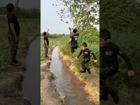 Chota commando #happy007 #army #parkarmyzindabad
