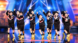 11 Men. 6-INCH HEELS. One INSANE Dance!