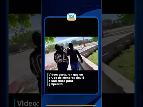 Video: aseguran que un grupo de menores siguió a una chica para golpearla