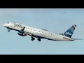 JBU2354 JetBlue Airways Embraer ERJ-190 N339JB departing Washington KDCA to Boston KBOS